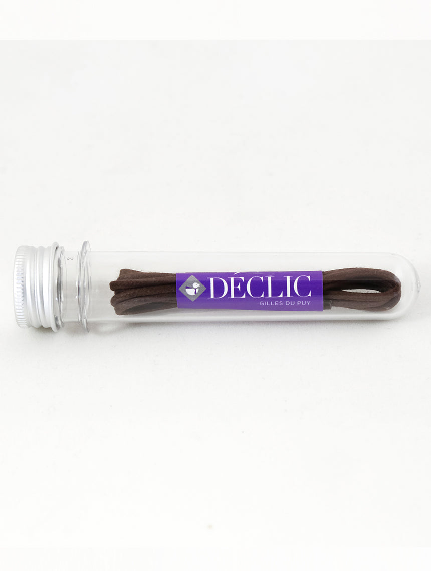 DÉCLIC Shoelaces - Premium Chocolate Brown Shoe Laces for Sneakers & Dress Shoes | Durable & Stylish Laces for Men & Women | Perfect for Casual, Office & Sports Wear