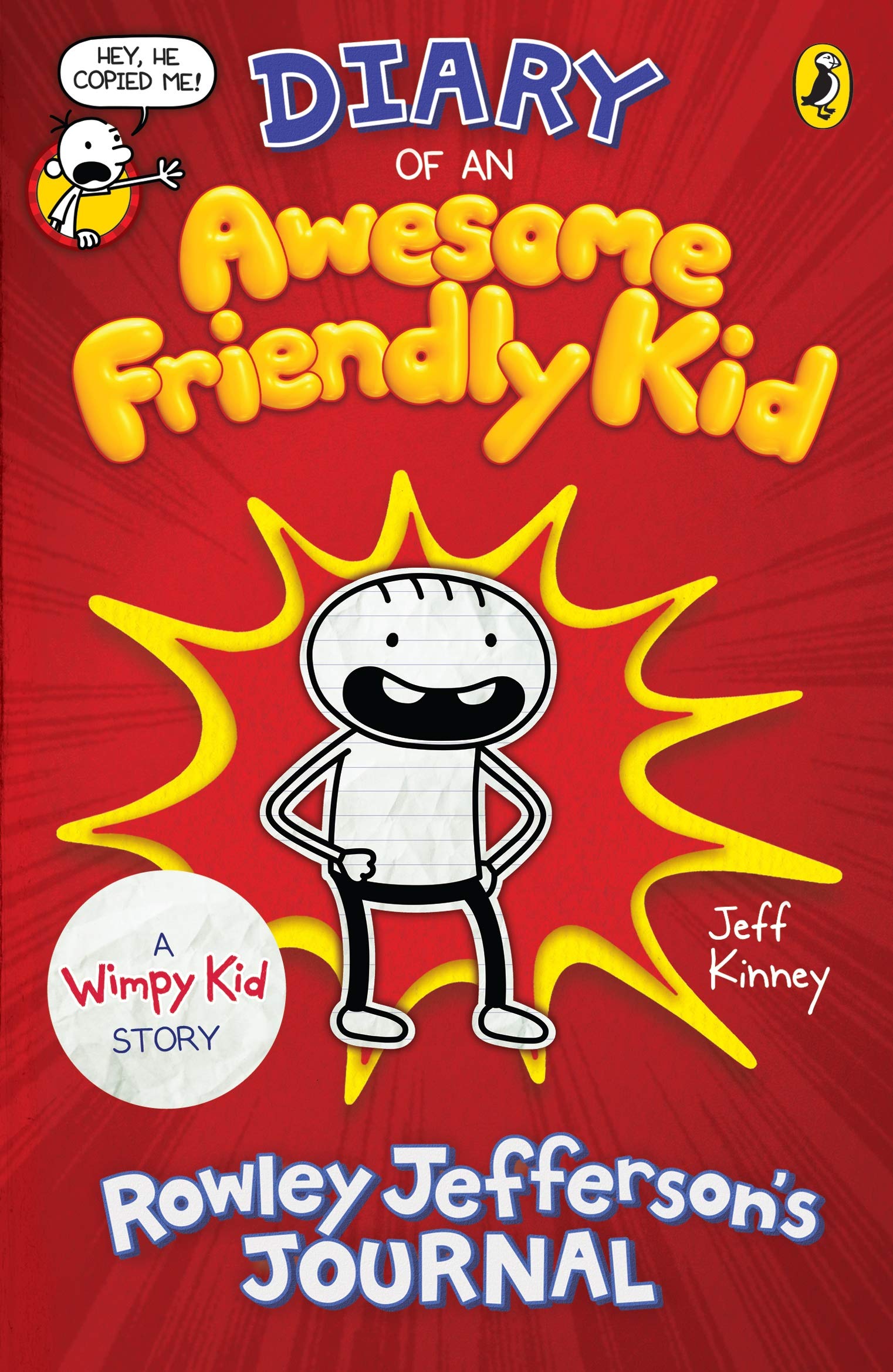 Diary of an Awesome Friendly Kid: Rowley Jefferson's Journal - Funny Children's Book for Young Readers | Perfect for Bedtime Stories, Classroom Reading & Gifts