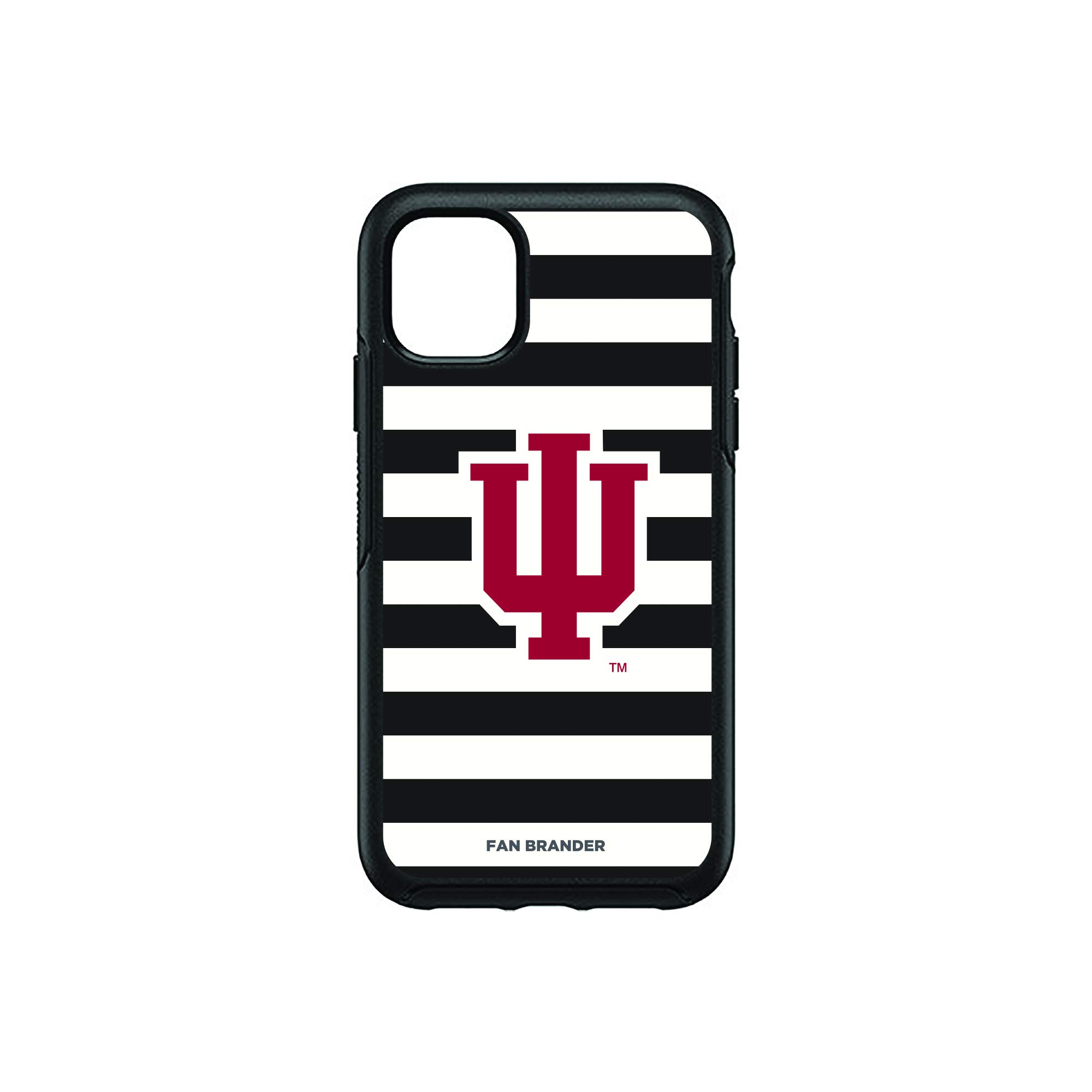 NCAA OtterBox Symmetry Phone Case Compatible with Apple iPhone - Stripes Design | Durable Protection for Everyday Use & Sports Events