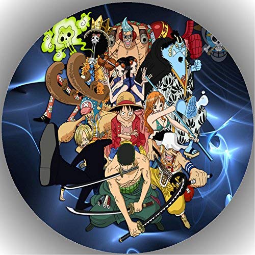 Custom Fondant Cake Topper - Anime One Piece Birthday Cake Decorations for Parties, Weddings & Special Events | AMA10 Design