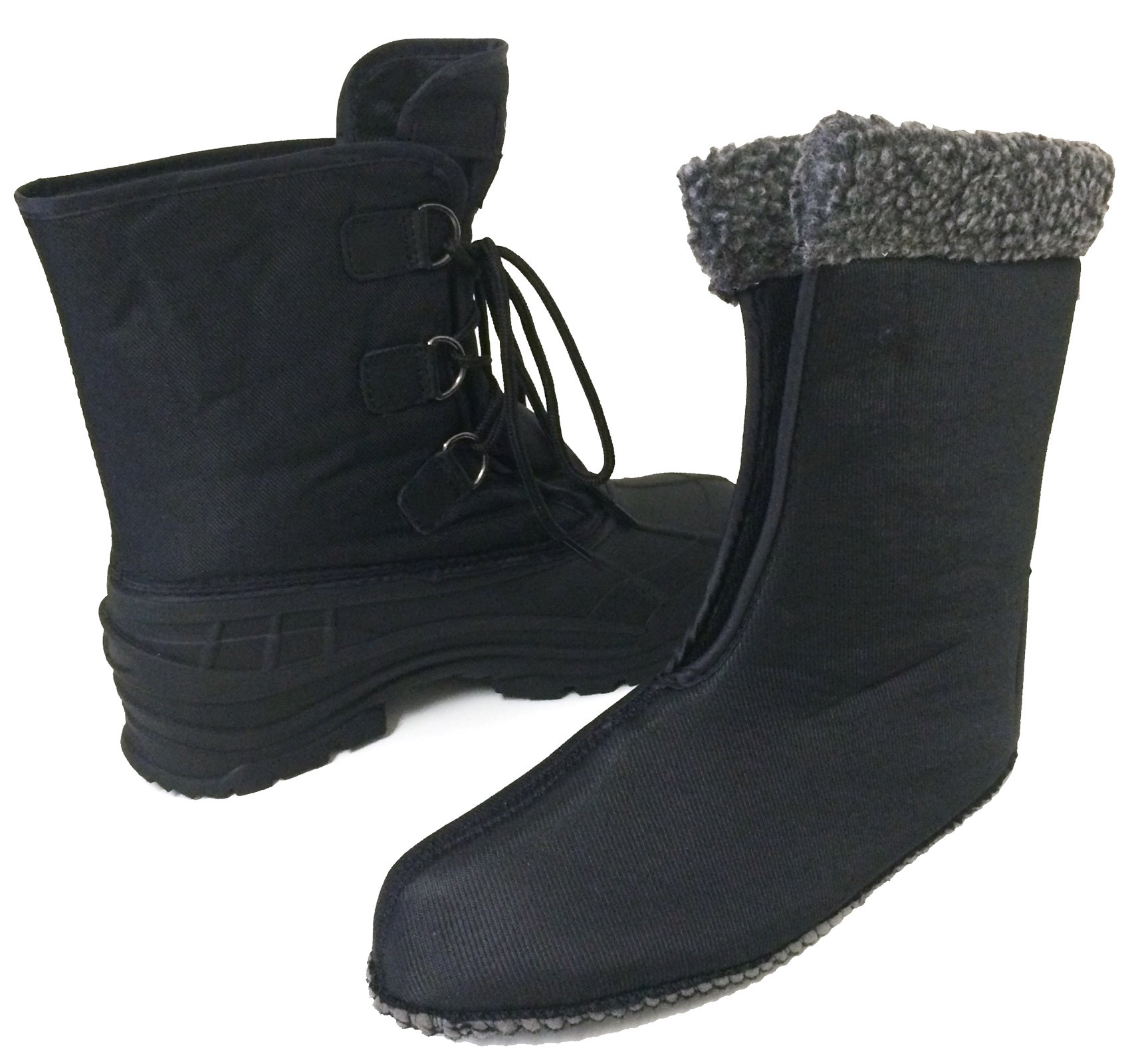 Men's Winter Boots - Waterproof & Insulated Snow Shoes for Cold Weather - Warm Thermolite Lined for Hiking, Snowboarding & Outdoor Activities