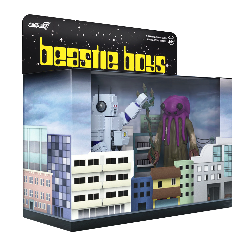 Super7 Beastie Boys Intergalactic 2-Pack Action Figures - Collectible Music Band Toys for Fans, Display & Play | Perfect for Home Decor, Office Collectibles & Gift Giving