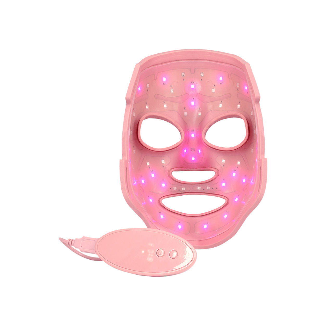 LightMAX Supercharged LED Mask 2.0 - Professional Red & Blue Light Therapy for Acne & Anti-Aging | At-Home Skincare Treatment for Face Rejuvenation | Perfect for Daily Beauty Routine & Spa Days