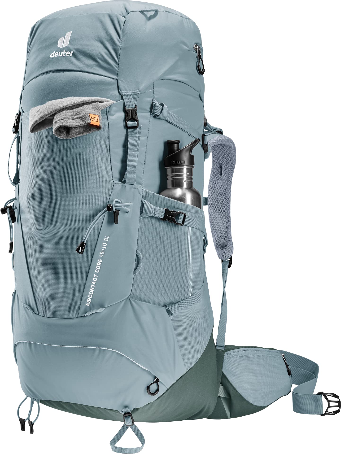 Deuter Aircontact Core 45+10L SL Women's Hiking Backpack - Lightweight & Adjustable for Outdoor Adventures, Trekking & Travel