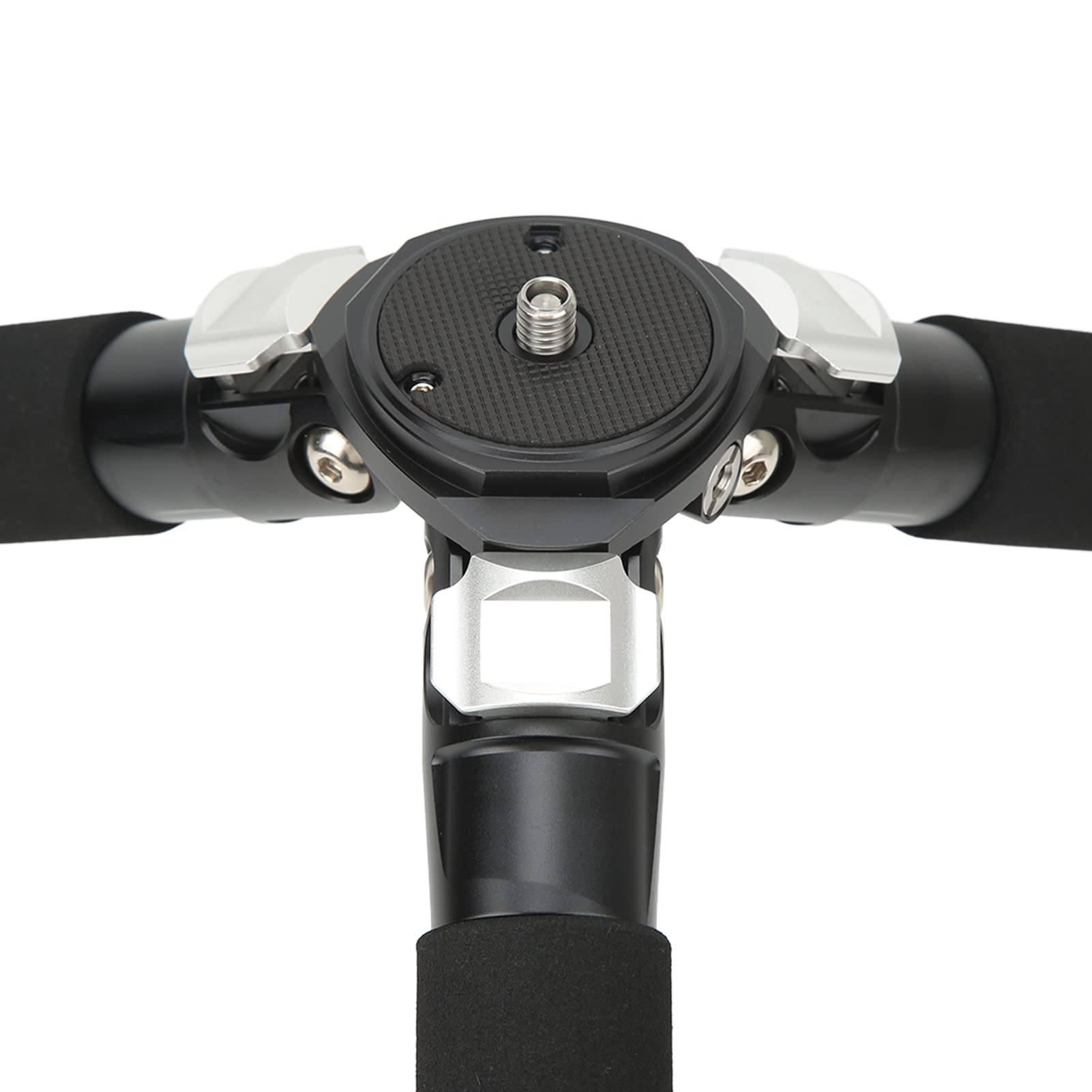 Carbon Fiber Foldable Camera Tripod - Adjustable Angle Telescope Stand with Stable Structure & 1/4