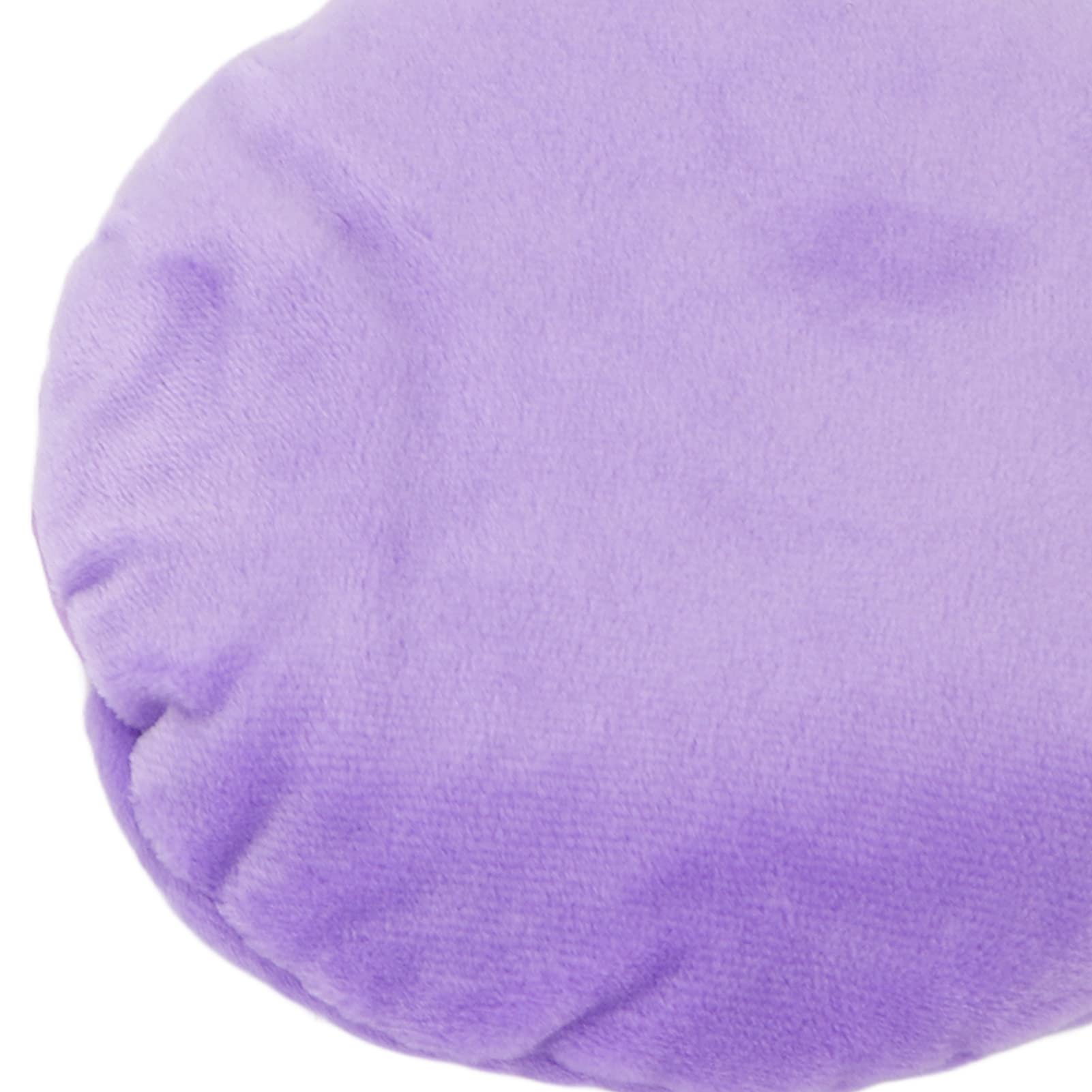 5 Inch Large Round Powder Puff Set of 3 - Soft Washable Makeup Puffs with Ribbon for Loose & Pressed Foundation - Perfect for Professional Makeup Application & Travel Touch-Ups