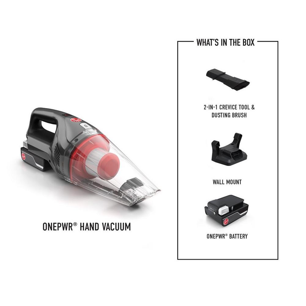 ONEPWR Cordless Handheld Vacuum Cleaner - Powerful & Lightweight for Quick Cleanups on Carpets, Cars & Stairs | Ideal for Pet Hair & Small Messes
