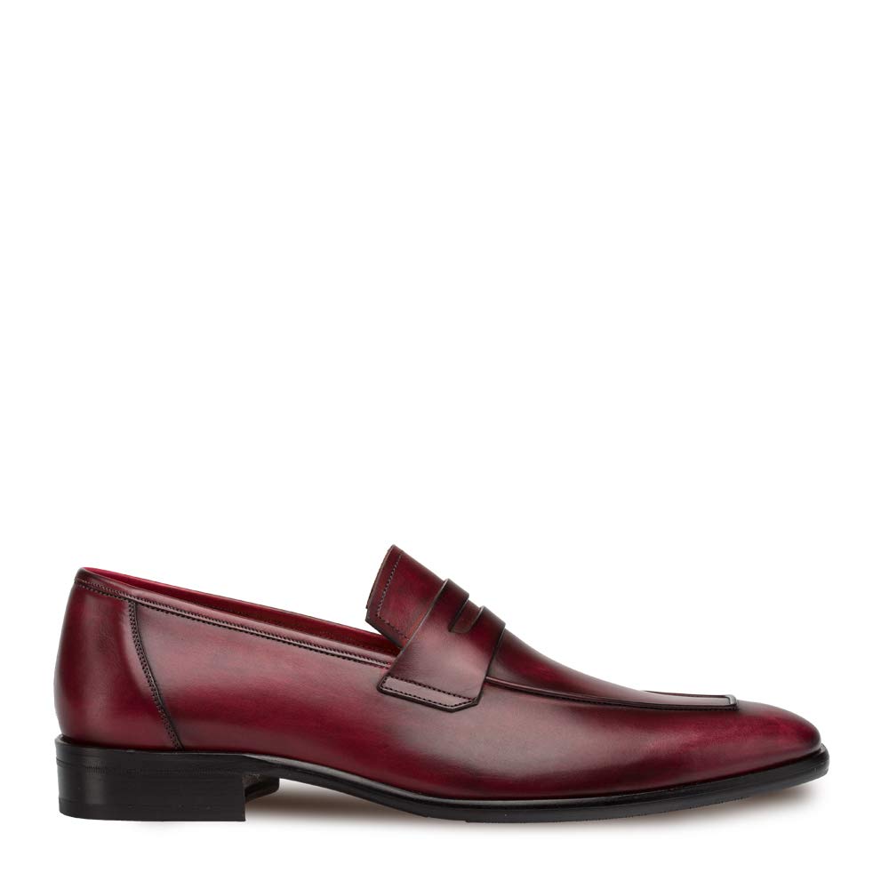 Mezlan Newport Men's Slip-On Dress Penny Loafers - Comfortable & Stylish Leather Shoes for Business, Office & Casual Wear