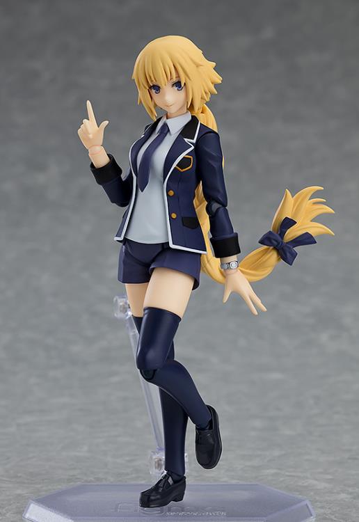 Fate/Apocrypha Figma #466 Ruler Jeanne d'Arc (Casual Version) - Anime Action Figure for Collectors & Display - Perfect for Cosplay, Shelf Decoration & Anime Fans