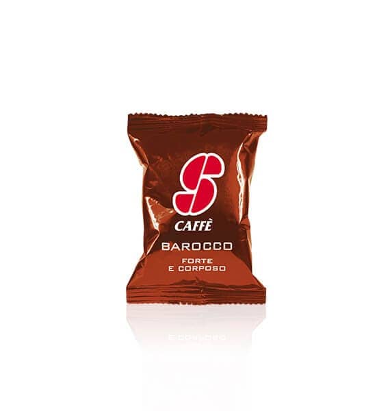 Essse Caffe Barocco Italian Coffee Capsules - 50 Count | Premium Espresso Pods for Nespresso Machines | Perfect for Home & Office Coffee Breaks
