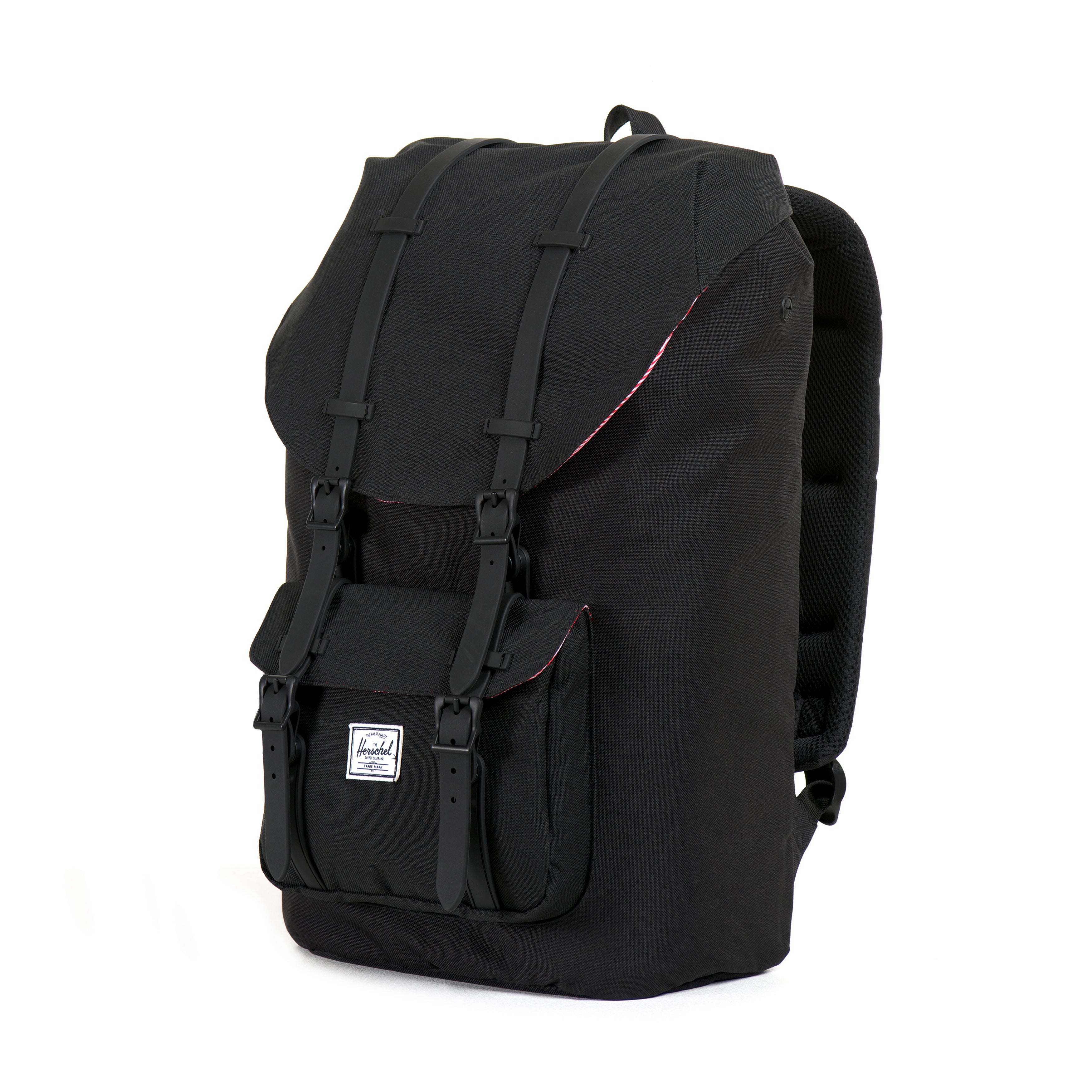 Herschel Little America Backpack - Black/Black - Stylish Laptop Backpack for Travel, School & Work | Durable & Water-Resistant