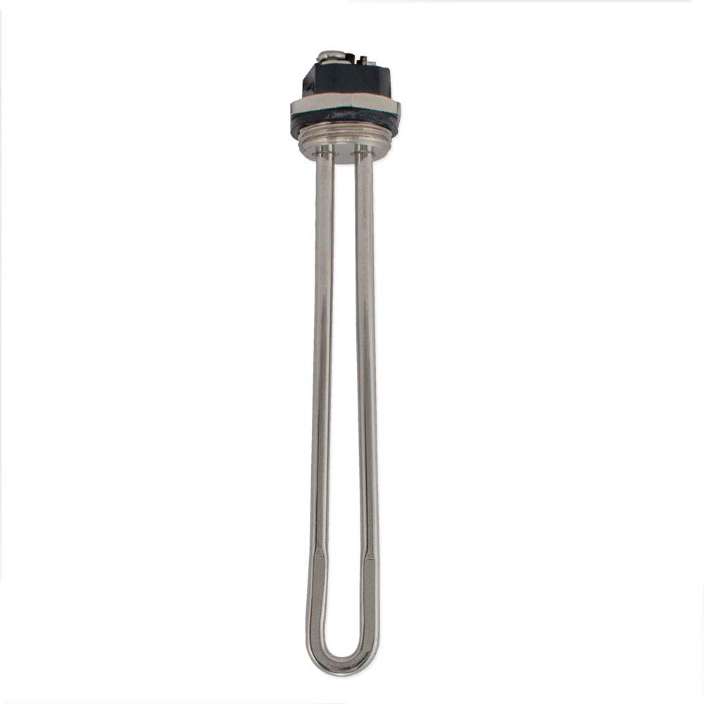 60054 Straight Water Heater Element 240V 1500W - Replacement Heating Element for Electric Water Heaters | Ideal for Home, RV & Commercial Use