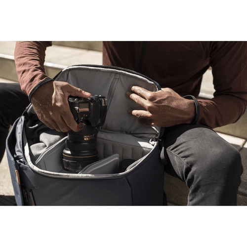 Peak Design Everyday Backpack 30L v2 - Waterproof Camera Backpack with Laptop Compartment, Midnight Blue - Perfect for Travel, Photography & Daily Commute