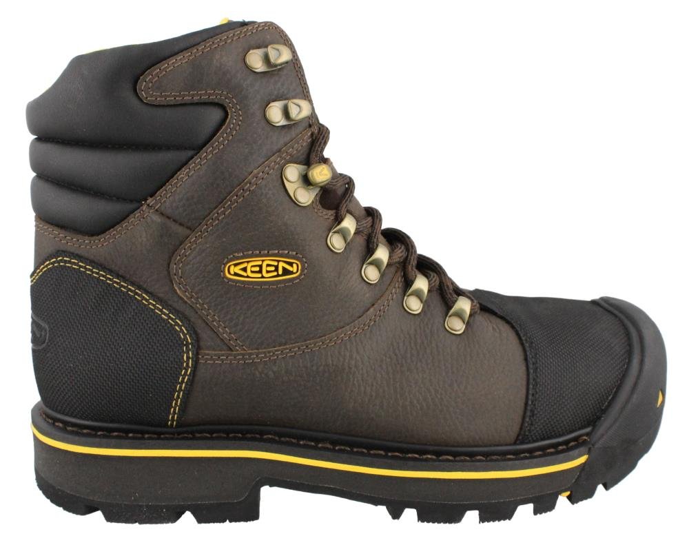 KEEN Utility Men's Milwaukee 6 Steel Toe Work Boot - Durable Safety Shoes for Construction, Warehouse & Outdoor Work