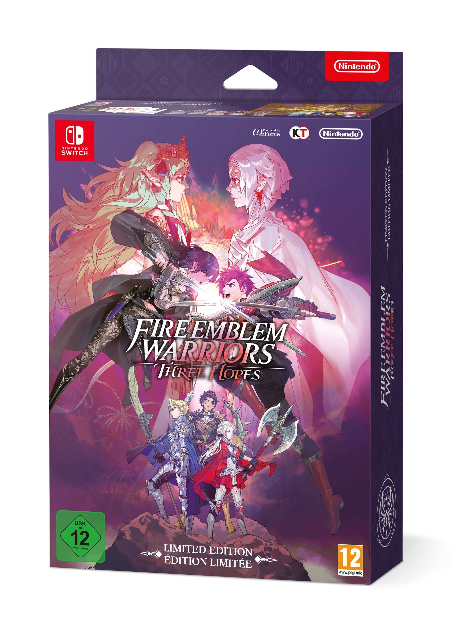 Fire Emblem Warriors: Three Hopes - Collector's Limited Edition Nintendo Switch Game (Italian Version) - Physical Cartridge - Perfect for Gaming Enthusiasts & Collectors