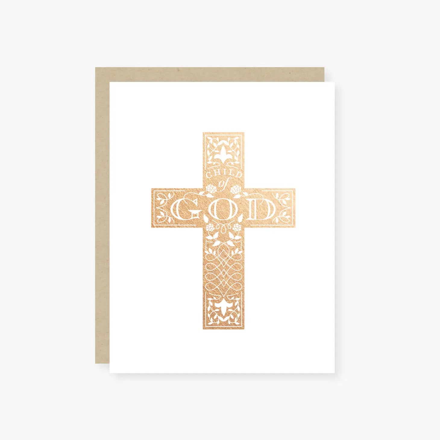 Child of God Baptism & Communion Cards - Religious Keepsake for Christening, First Communion & Christian Celebrations