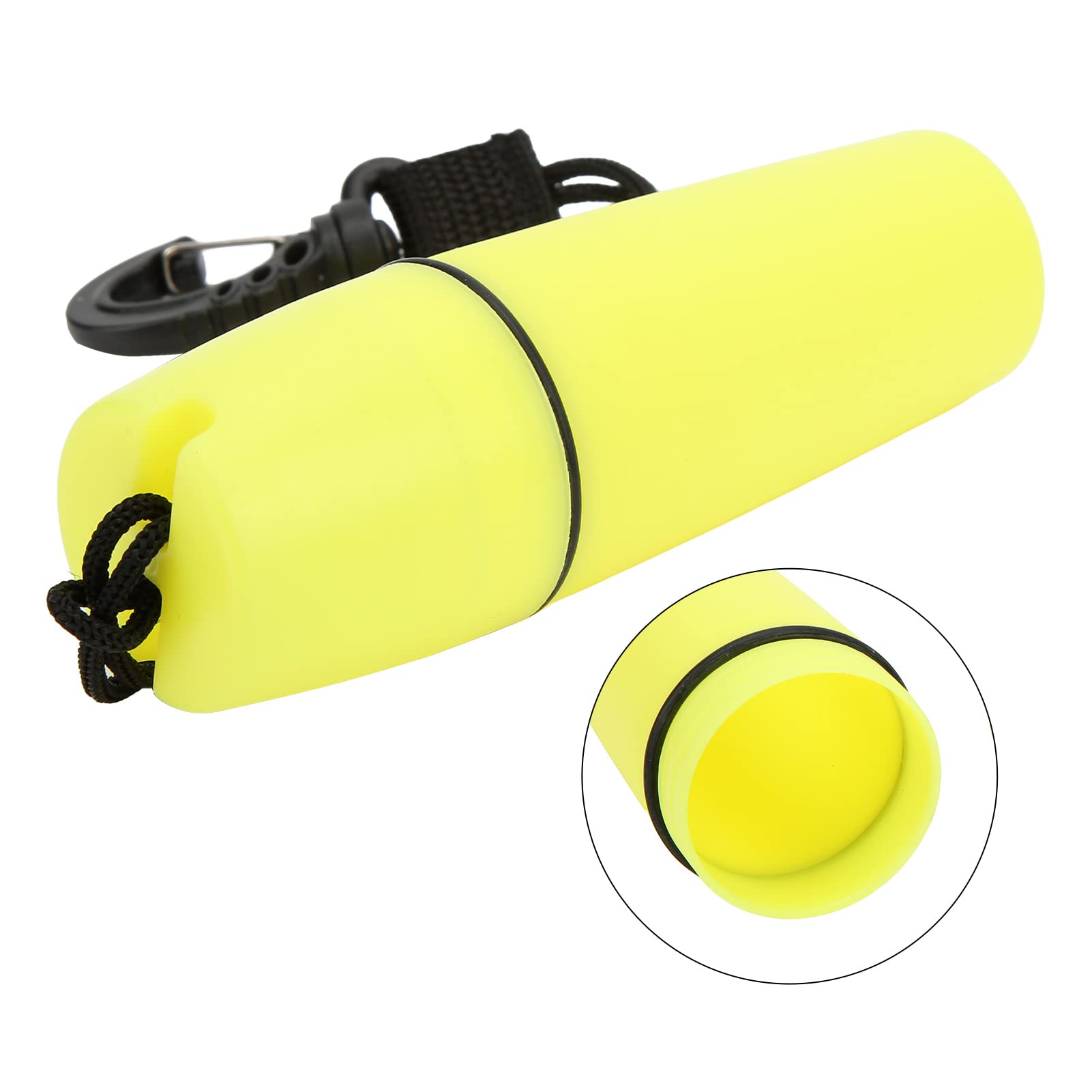 **Alomejor Waterproof Dry Canister with Hook & Rope - Airtight Kayak Storage Container for Diving, Boating, Fishing & Outdoor Adventures**