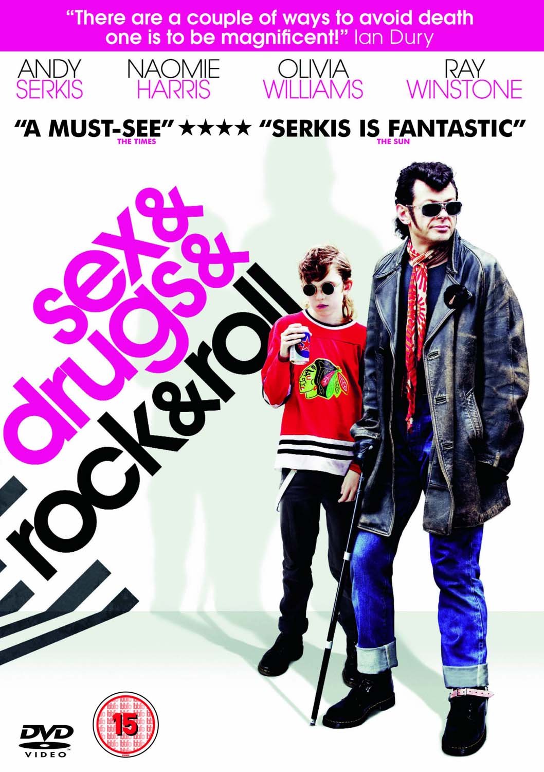 Sex & Drugs & Rock & Roll (2010) DVD - Biographical Music Film About Ian Dury, Perfect for Music Lovers & 70s Punk Rock Fans - Great for Movie Nights & Music History Enthusiasts