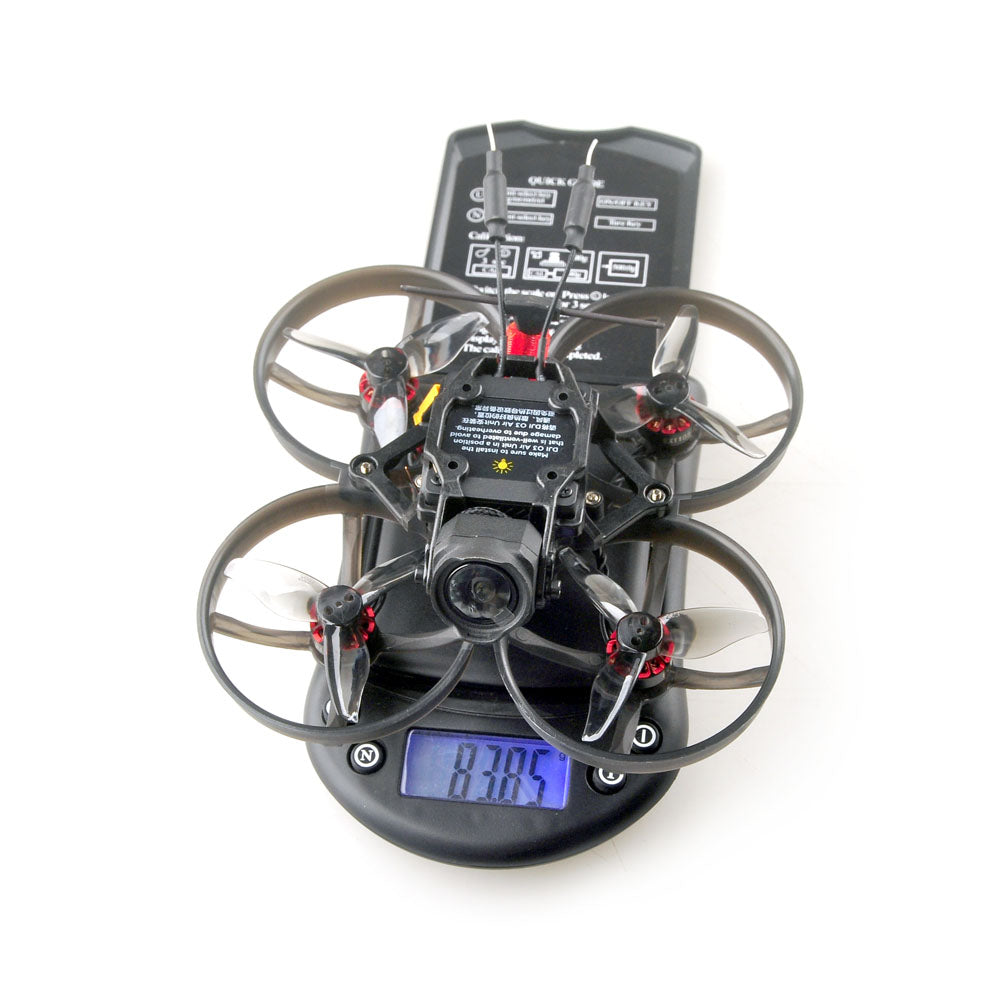 Happymodel Mobula8 1 2S 85mm HD O3 ELRS BNF FPV Racing Drone - Compact HD Drone for Indoor/Outdoor Flying, Freestyle & FPV Racing