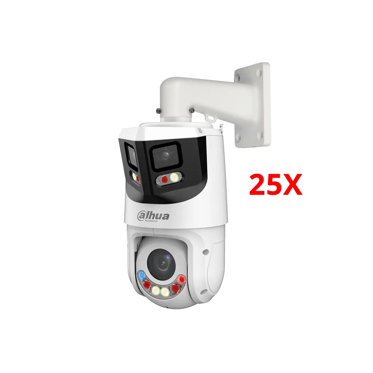 Dahua 8MP + 4MP X-Spans PTZ Security Camera, DH-SDT4E425-8P-GB-APV1 - Outdoor Surveillance for Home, Business & Parking Lot Monitoring