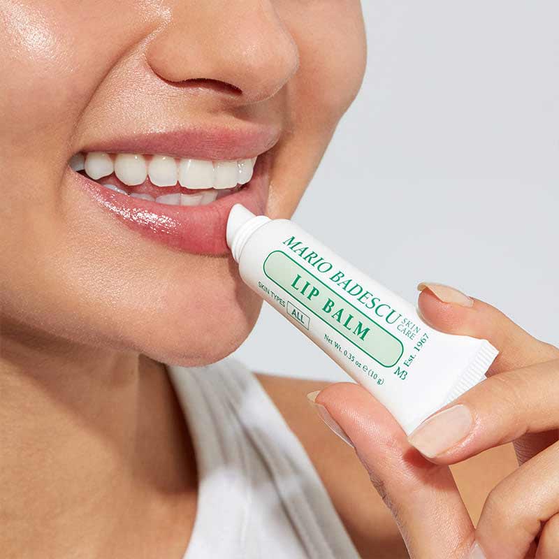 Mario Badescu Lip Balm Duo - Day & Night Moisturizing Lip Care Set for Dry, Chapped Lips | Perfect for Home, Office & Travel Use