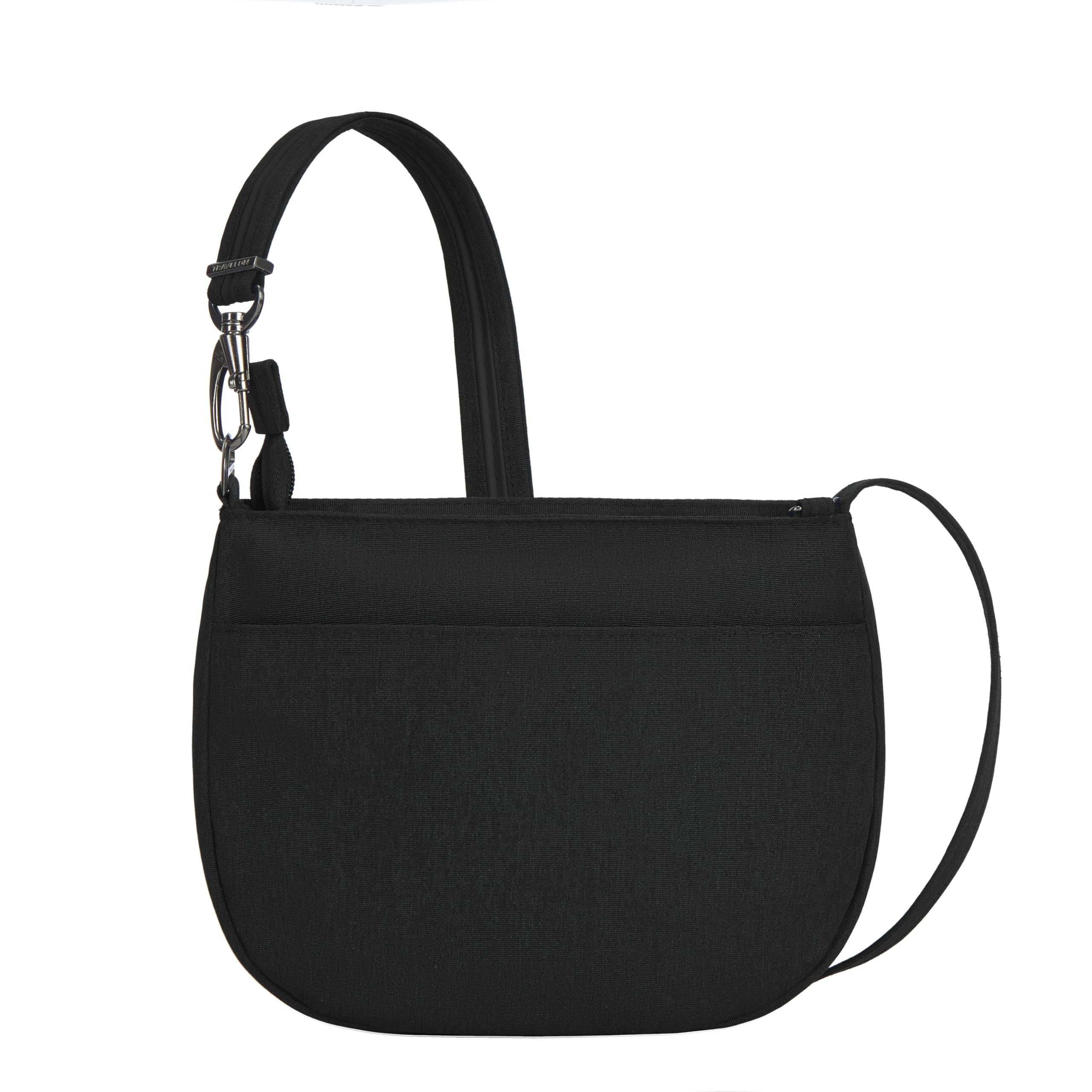 Travelon Anti-Theft Metro Saddle Crossbody Bag for Women - Secure RFID Blocking Purse with Adjustable Strap - Perfect for Travel, Commuting & Daily Use