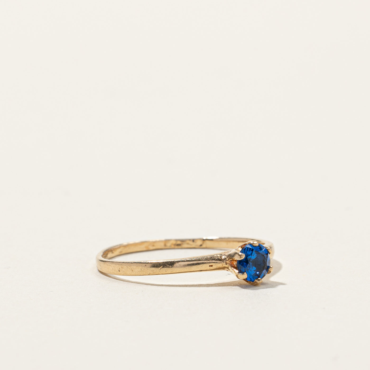 0.12ct Synthetic Spinel Ring - Size 6.25 | Elegant & Affordable Gemstone Jewelry for Women | Perfect for Engagement, Anniversary & Everyday Wear