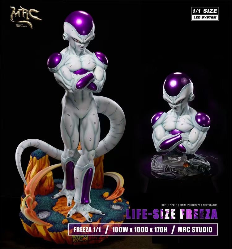 MRC Studio Frieza Action Figure - Dragon Ball Z Collectible for Anime Fans, Home Decor & Gift Ideas