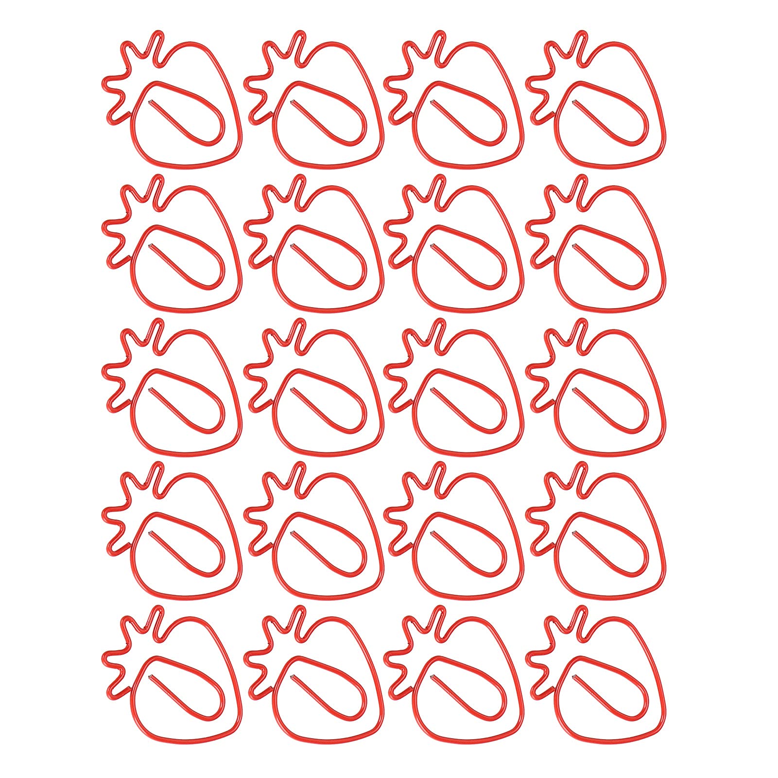 CHICIRIS Cute and Funny Paper Clips - Colorful Stationery Supplies for Office, School, Notebook Organization - Perfect for Bookmarking, File Classification & Document Sorting (Set of 50) - Great for Students, Teachers & Office Workers