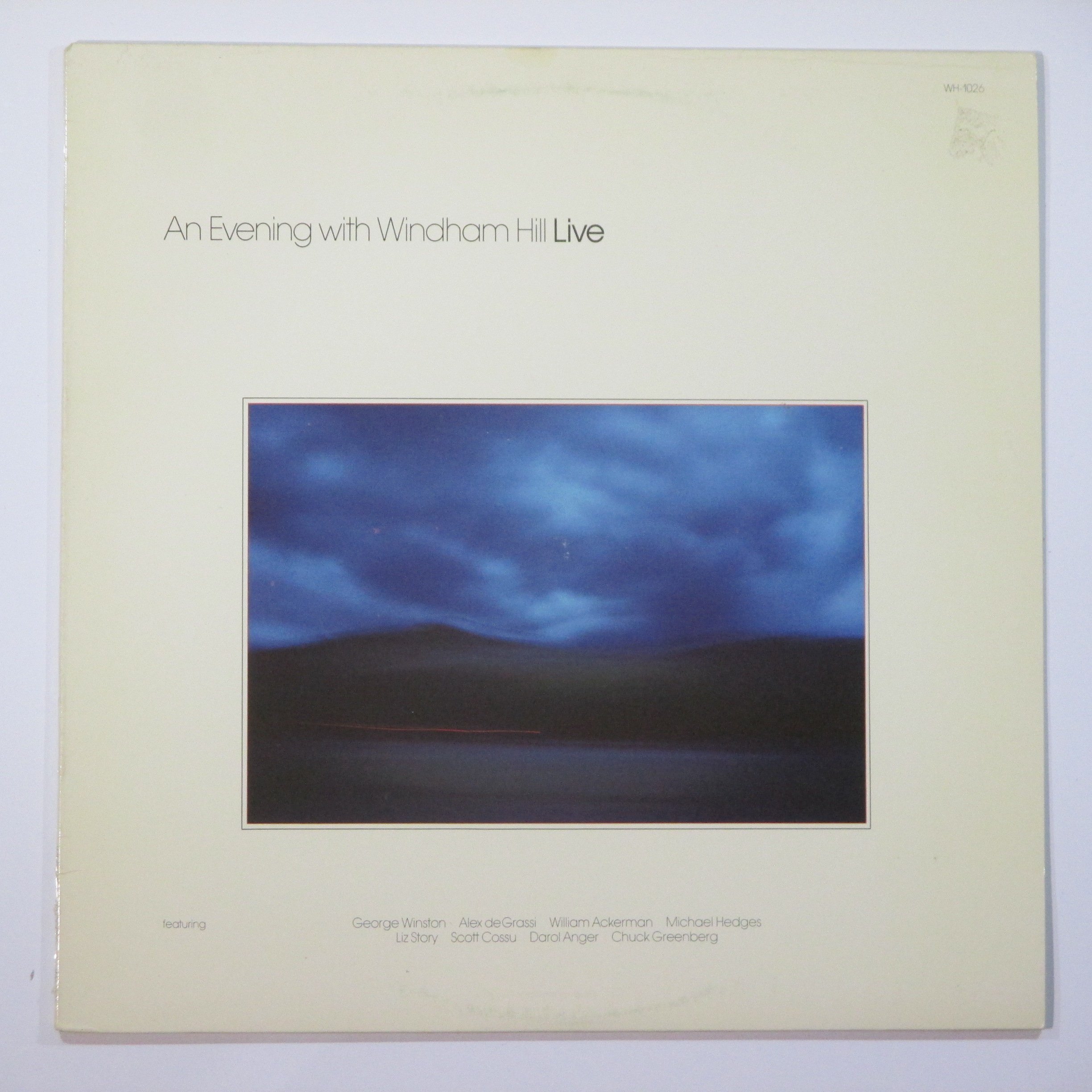 An Evening With Windham Hill Live - Vinyl LP Stereo Record | Perfect for Relaxing Evenings & Music Lovers