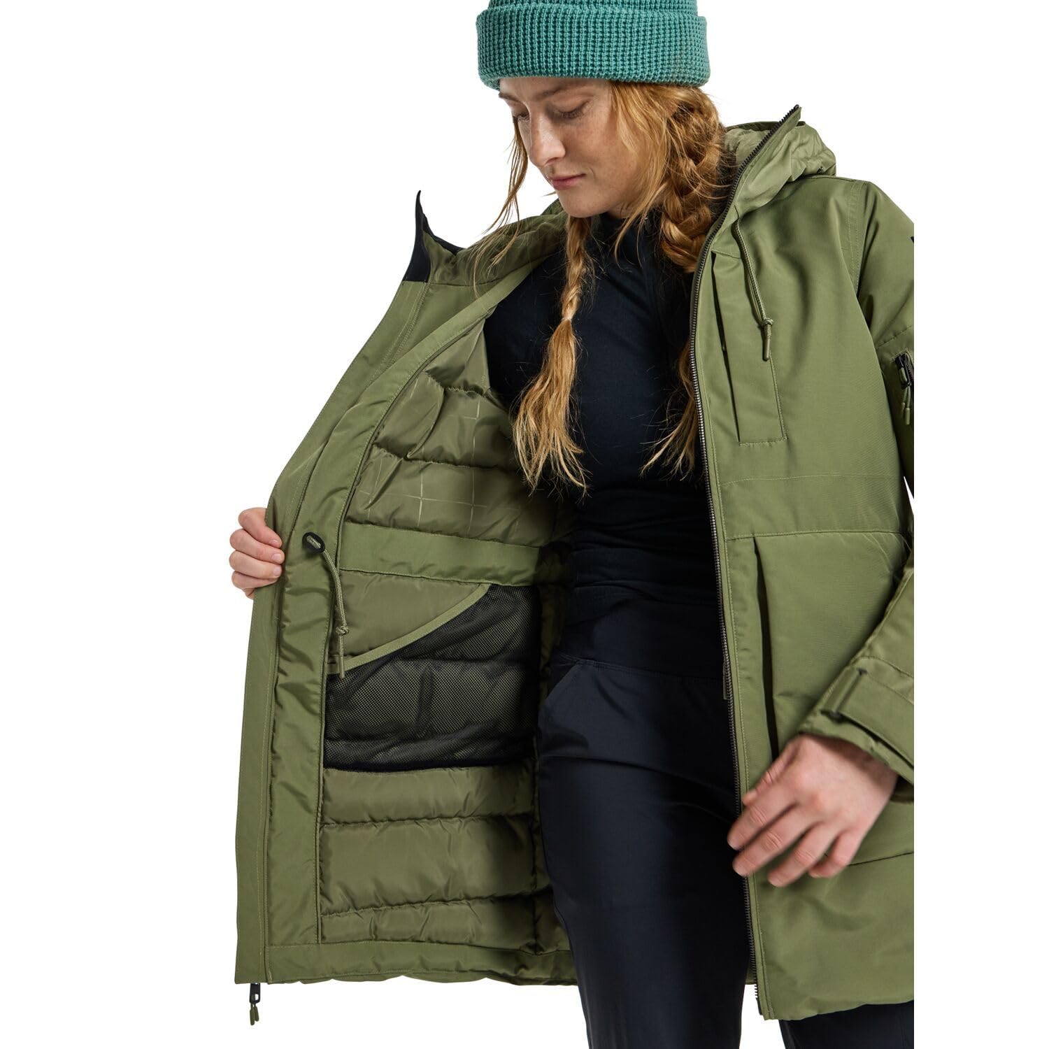 Burton Women's Saxton Parka - Waterproof Winter Jacket for Skiing & Snowboarding - Warm Insulated Coat for Cold Weather Outdoor Activities