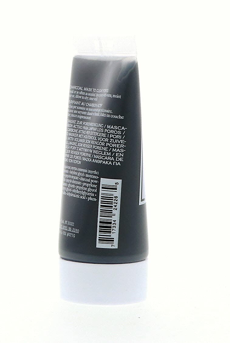 Origins Clear Improvement Active Charcoal Mask - Travel Size 1 Oz - Deep Cleansing & Pore Minimizing Face Mask for Oily & Acne-Prone Skin - Perfect for Travel, Gym & On-The-Go Skincare