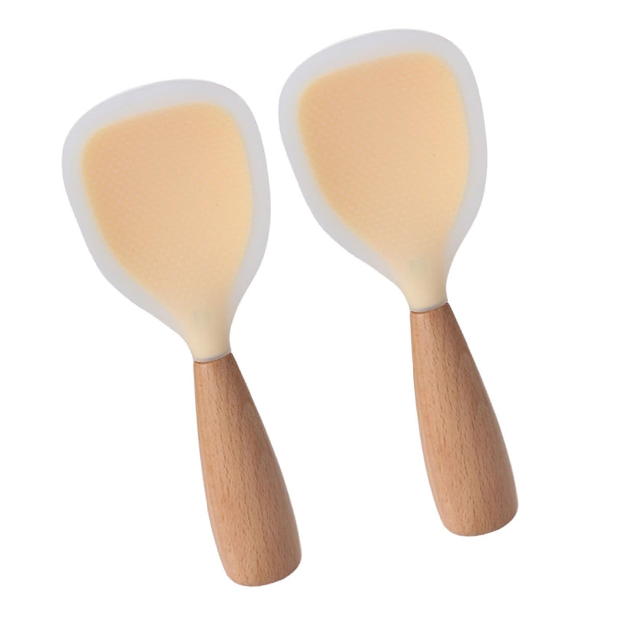 2-Piece Non-Stick Rice Scoop and Serving Spoon Set - Perfect for Rice Cookers, Food Storage & Meal Prep - Ideal for Cooking, Serving & Portioning Rice at Home