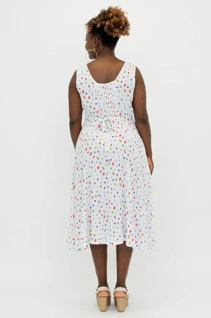 Bristol Dress in Honey Color - Soft Linen Bamboo Blend for Women | Perfect for Summer Outfits, Beach Vacations & Casual Wear