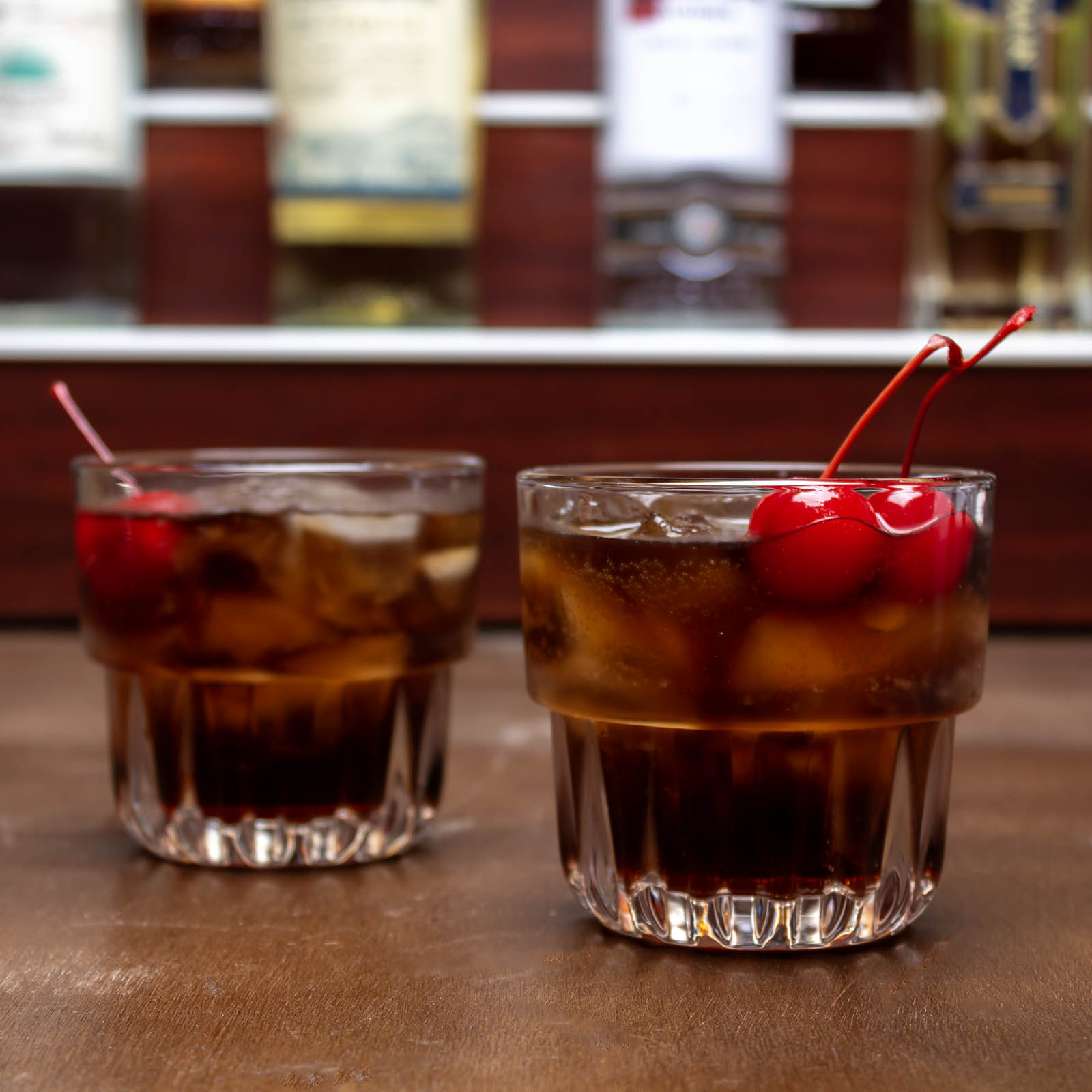 BarConic® 8 oz Texan™ Rocks Glass - Heavy Base Whiskey Glass Set of 4 - Perfect for Bourbon, Scotch, Cocktails & Home Bar Entertaining