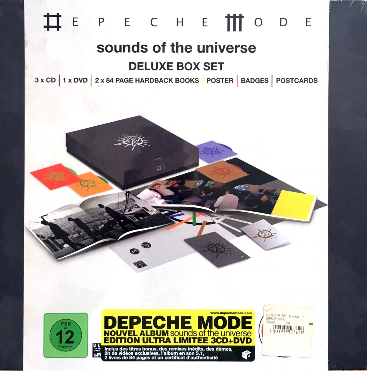 Sound of the Universe Deluxe Box Set - 3 CDs, DVD & 2 Books Collection | Space Music for Meditation, Yoga & Relaxation
