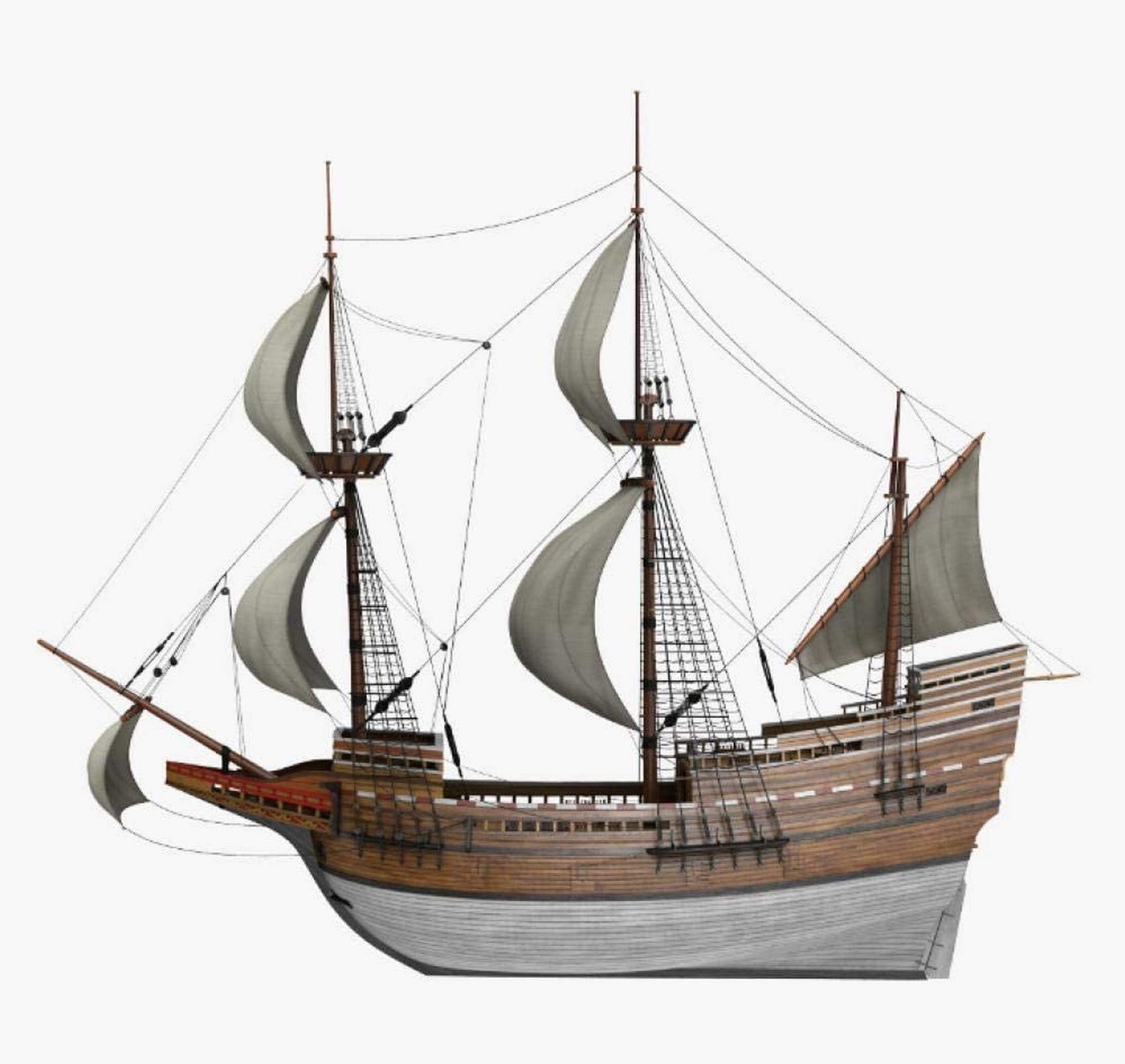 Handcrafted Wooden Pirate Ship Model Kit - DIY Sailboat Assembly Decor for Home & Office - Perfect for Nautical Theme Parties, Gifts, and Collectors