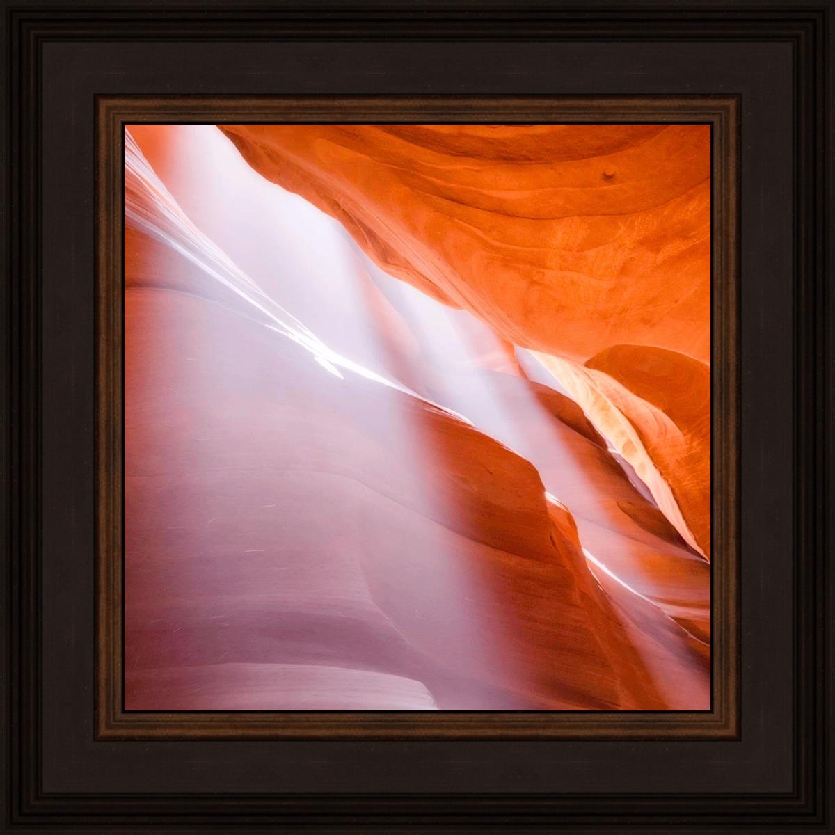 Stunning Antelope Canyon Light Shafts Photography - Natural Sunbeams in Slot Canyon - Perfect for Wall Art, Travel Inspiration & Desert Landscape Decor