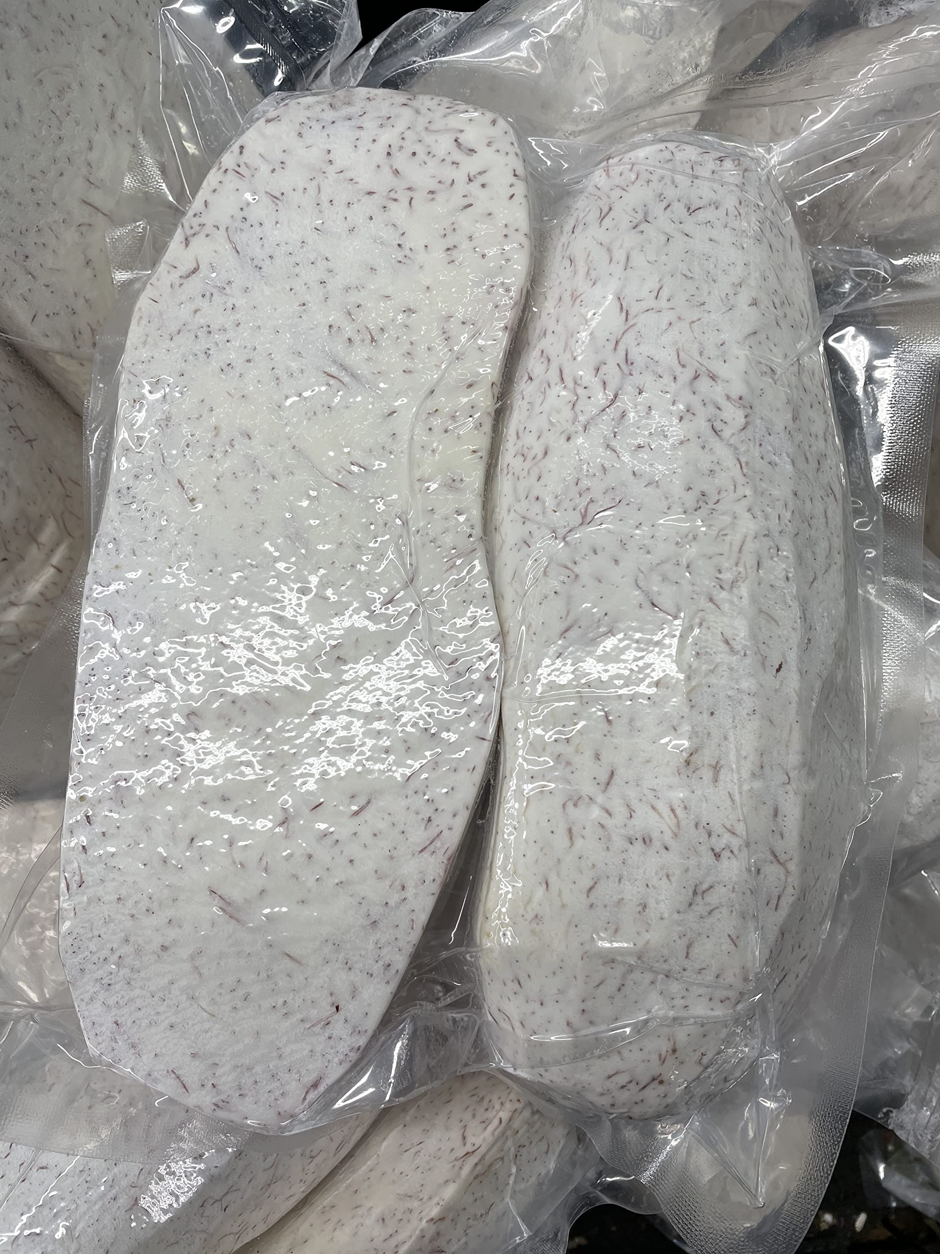 Peeled Malanga Taro Root 4 Lbs - Vacuum Packed for Cooking & Soups