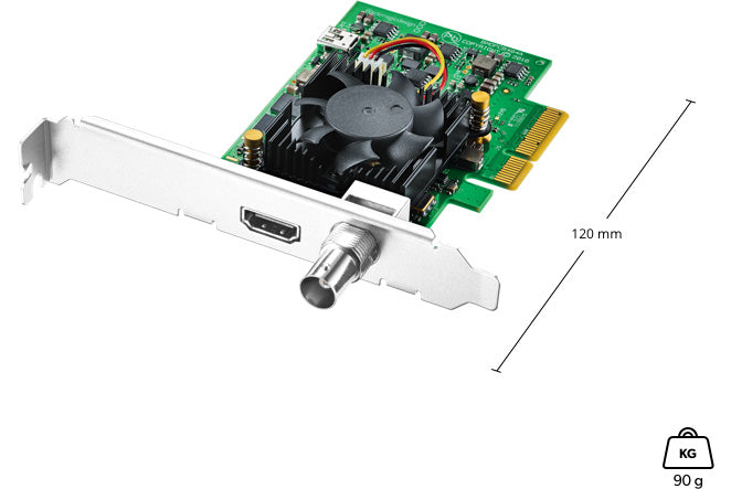 Blackmagic Design DeckLink Mini Monitor 4K - Professional HDMI Video Output Card for 4K/HD Video Editing & Live Streaming - Perfect for Film Production, Broadcast Studios & Content Creators