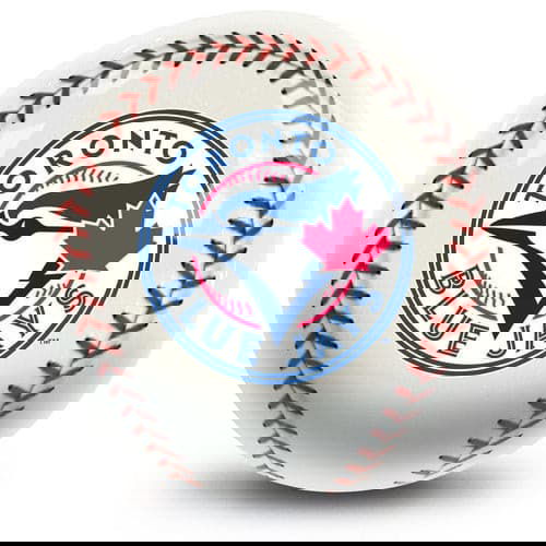 KR Strikeforce MLB Toronto Blue Jays Themed Bowling Ball - Official Baseball Design for Sports Fans | Perfect for Bowling Leagues, Game Room Decor & Baseball Enthusiast Gifts
