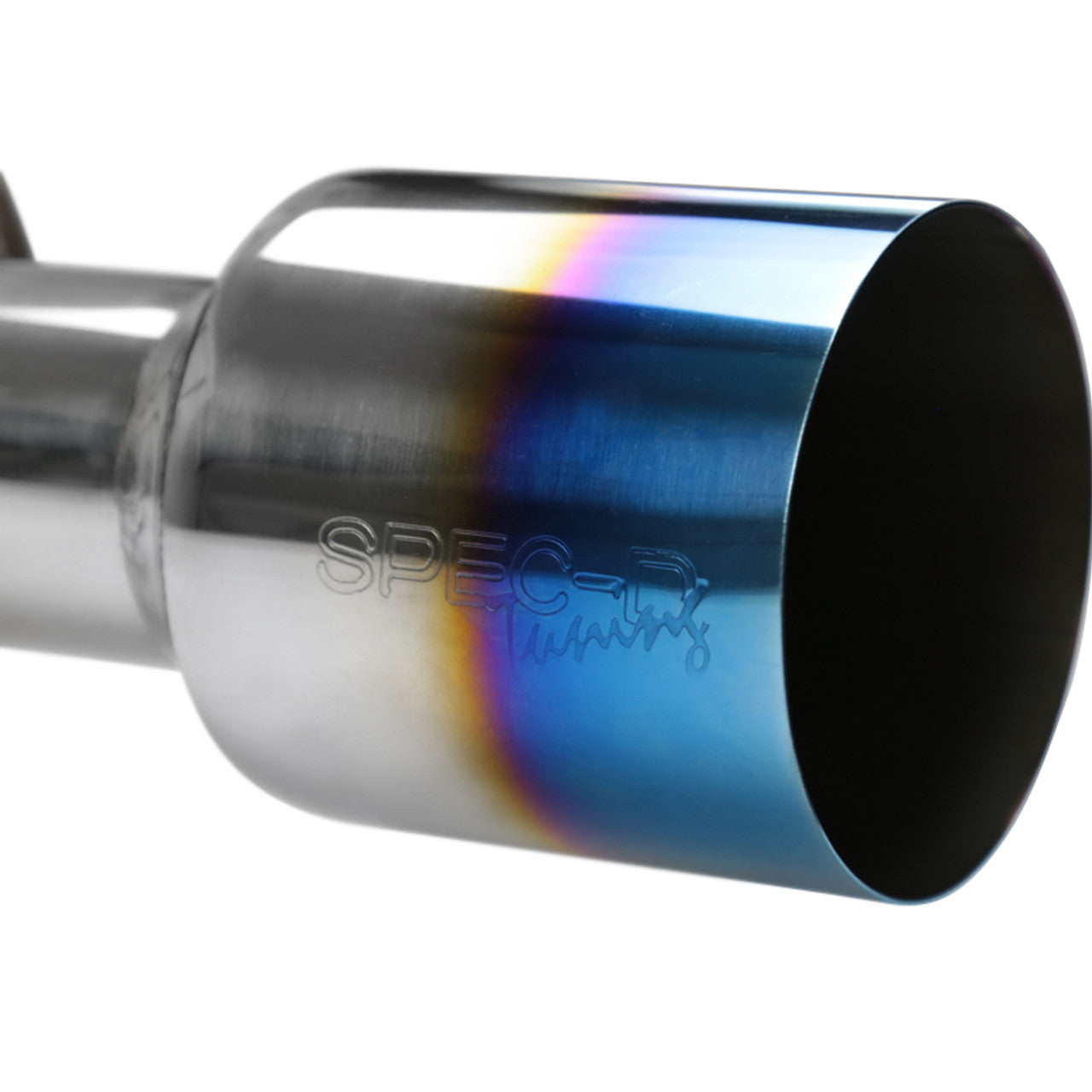 Spec-D Performance Catback Exhaust System for 2016-2021 Honda Civic Sedan 1.5L Turbo - Stainless Steel with Burnt Tip - Enhanced Sound & Performance - Perfect for Street Racing & Daily Driving
