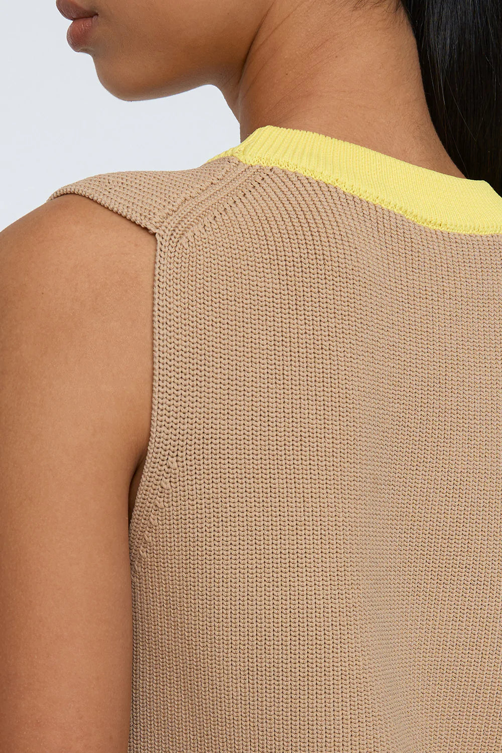 Flynn Sleeveless Knit Top for Women - Summer Casual Stretch Cotton Blouse - Perfect for Beach, Vacation & Everyday Wear