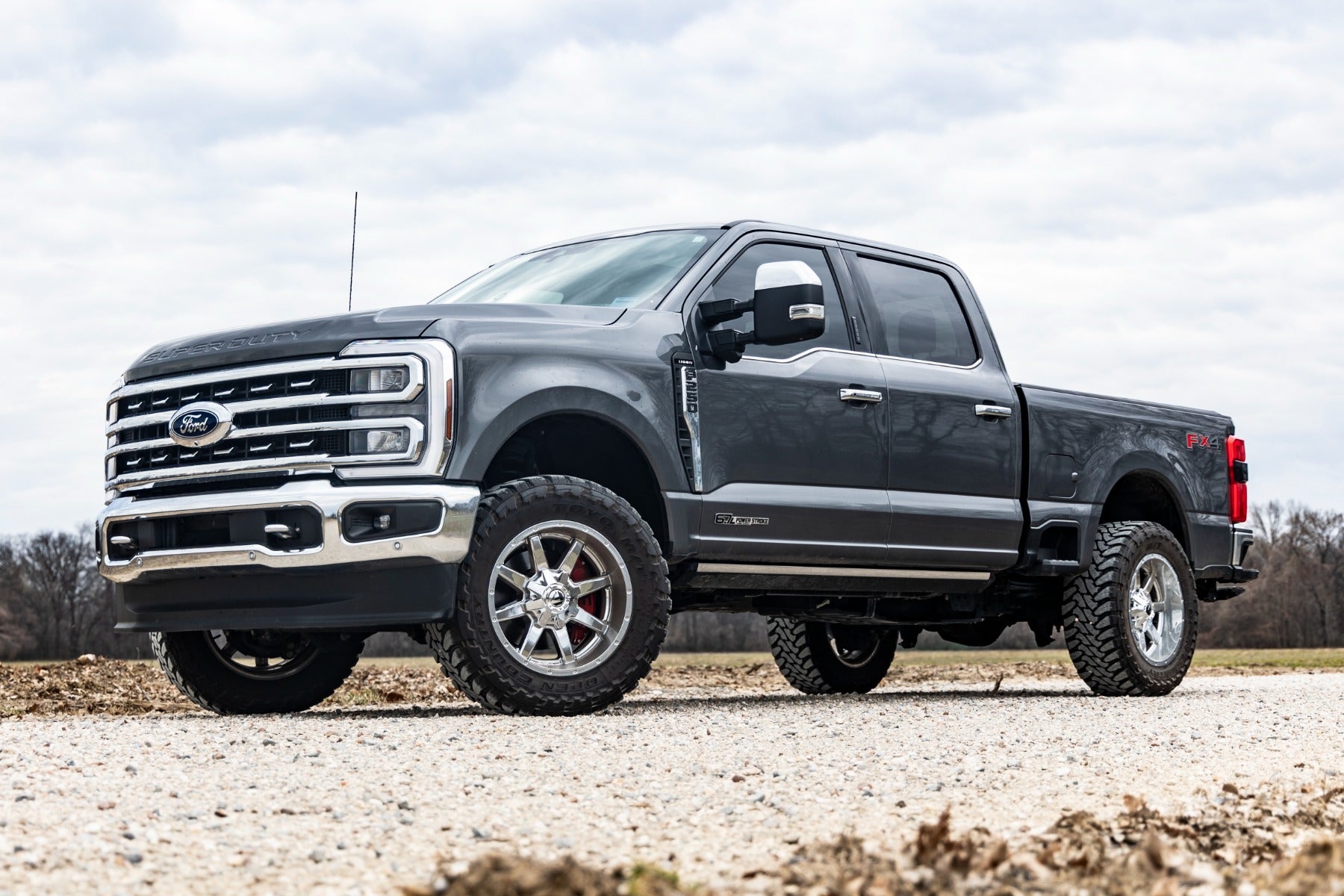 2 Inch Leveling Kit with Track Bar Bracket for Ford F-250/F-350 Super Duty (2017-2025) | Heavy-Duty Suspension Lift | Off-Road & Towing Upgrade | Model 51017
