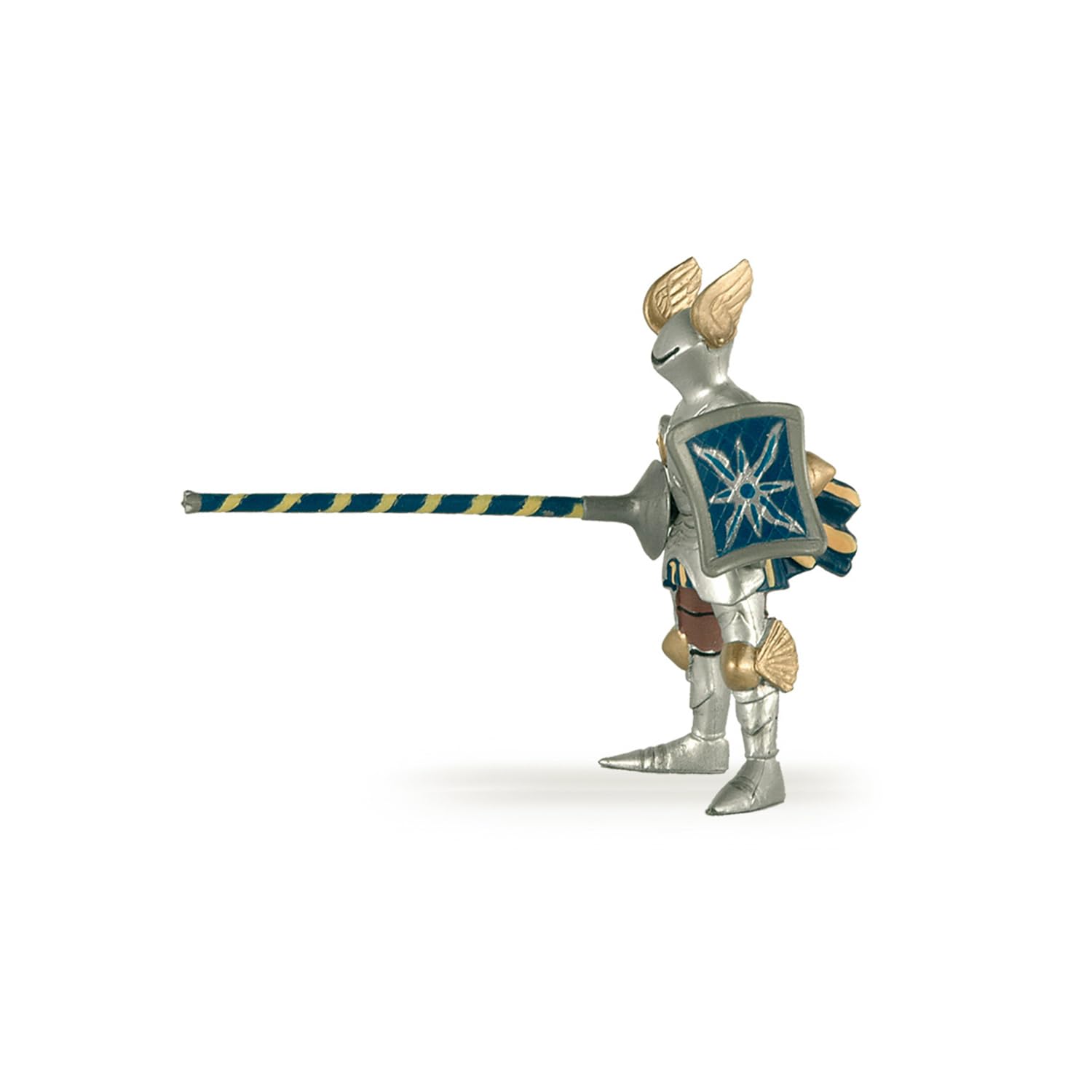 Papo Mini Tub Knights Toy Figures - 12 Piece Medieval Action Figure Set for Kids - Perfect for Playtime, Collecting & Fantasy Role-Playing Scenes