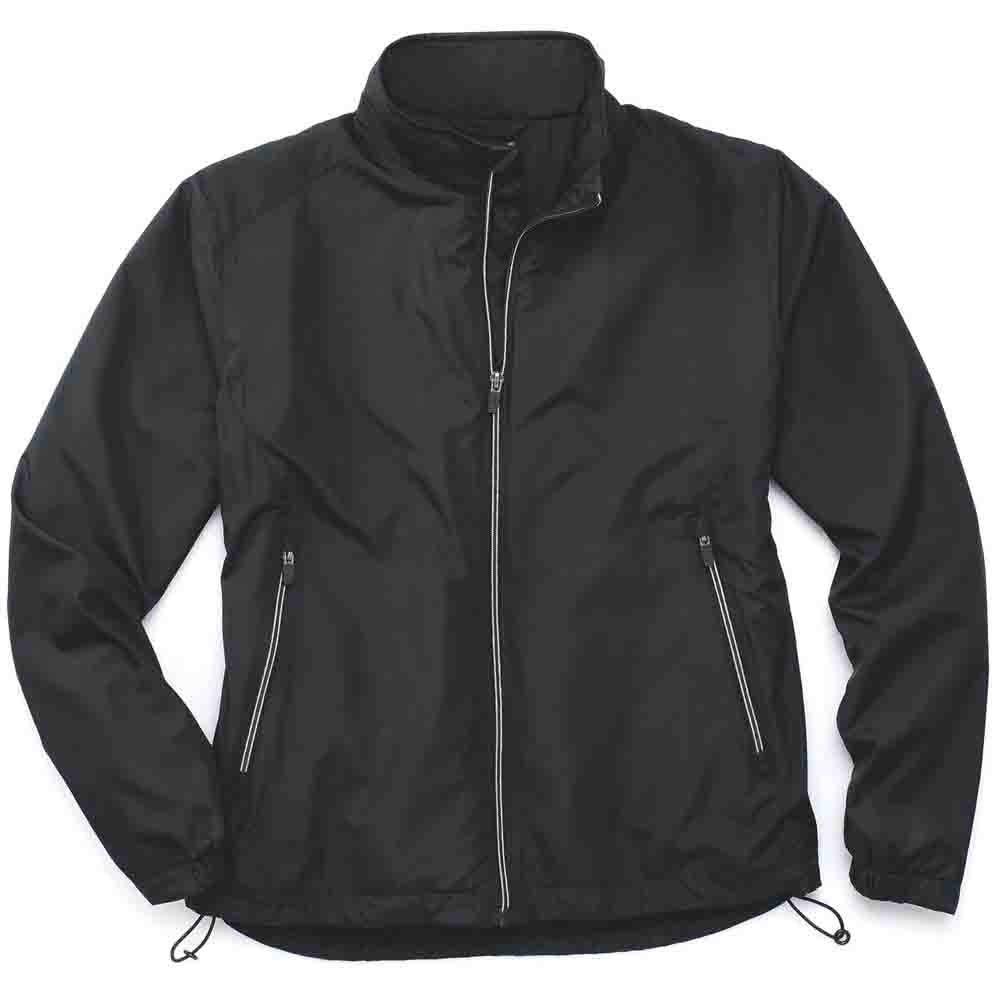 River's End Women's Lightweight Athletic Jacket - Breathable Running Windbreaker for Outdoor Sports & Casual Wear - Black