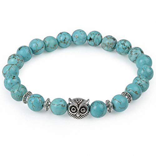 turquoise owl