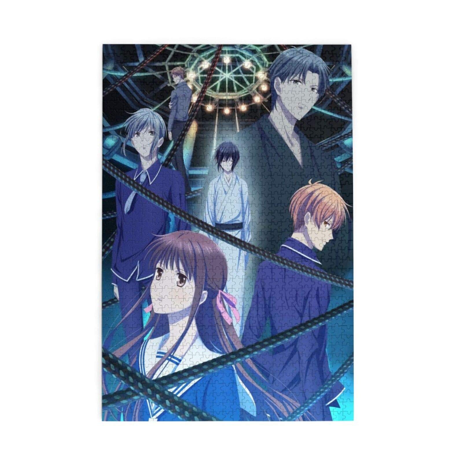 WYKX Fruits Basket Anime 1000 Piece Jigsaw Puzzle for Adults - Challenging Artwork Puzzle Poster, Home Decor & Fun Gift Idea for Anime Fans | Perfect for Family Game Nights, Birthday Presents & Relaxation Activities