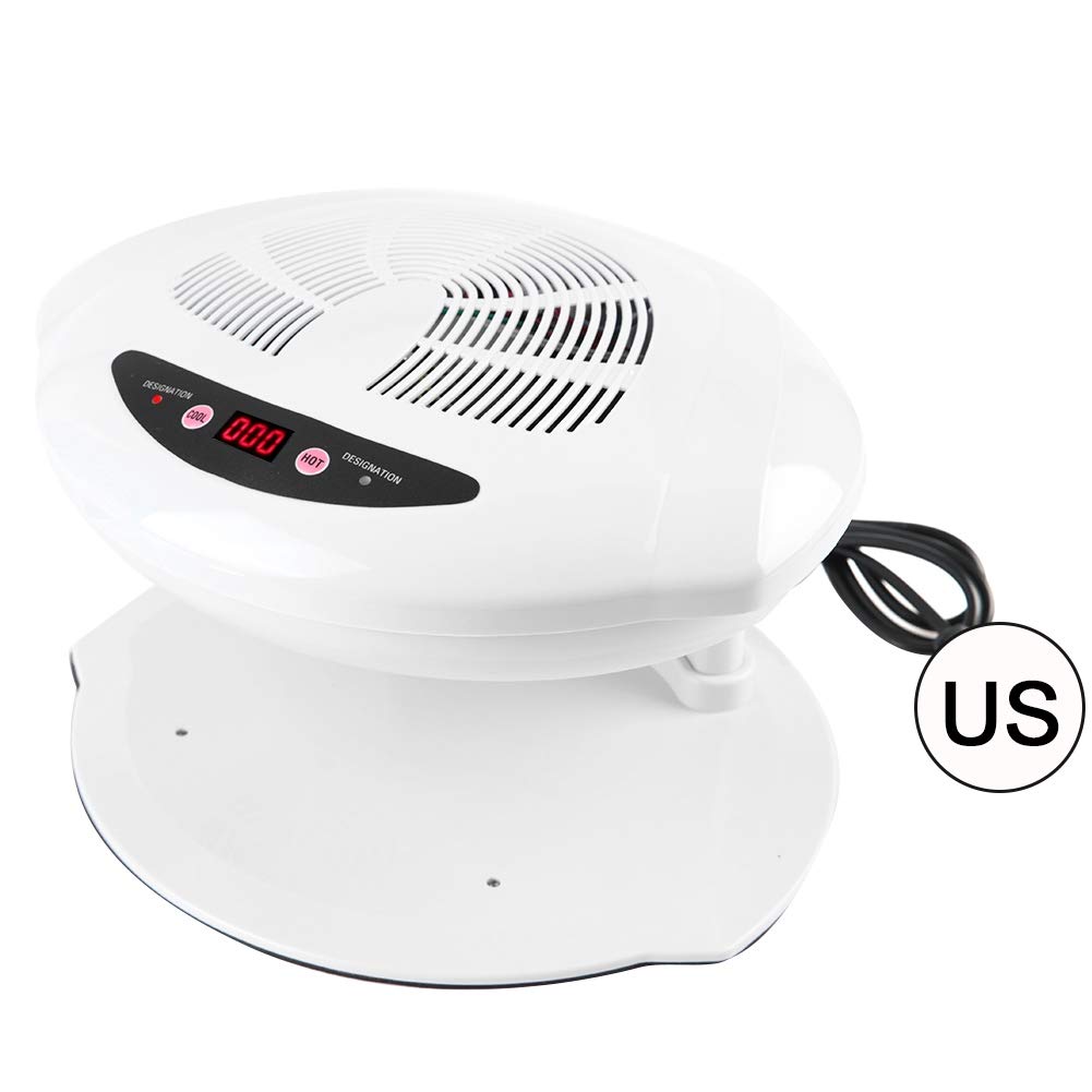 Fast Drying Nail Polish Fan - Hot & Cold Air Nail Dryer for Gel & Acrylic Nails | Portable Manicure Tool for Home & Salon Use | Perfect for Quick Drying After DIY Nail Art