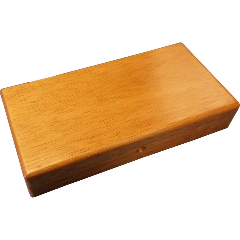 Premium Handmade Wooden Fly Box - Size S Fishing Tackle Storage for Dry Flies & Nymphs - Perfect for Fly Fishing Enthusiasts & Outdoor Adventures